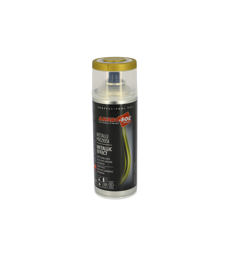 BOMBE PEINTURE AMBRO-SOL EFFET OR BRILLANT (AEROSOL 400ML)