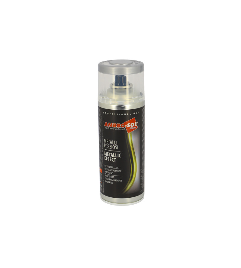 BOMBE PEINTURE AMBRO-SOL EFFET ARGENT (AEROSOL 400ML)