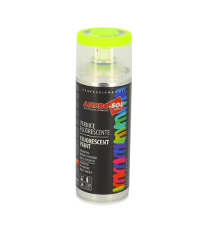 BOMBE PEINTURE AMBRO-SOL EFFET FLUOJAUNE (AEROSOL 400ML)