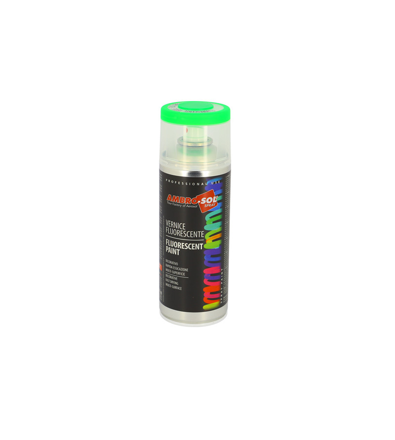 BOMBE PEINTURE AMBRO-SOL EFFET FLUOVERT (AEROSOL 400ML)