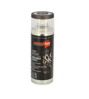 BOMBE PEINTURE AMBRO-SOL EFFET ACIER VINTAGE (AEROSOL 400ML)