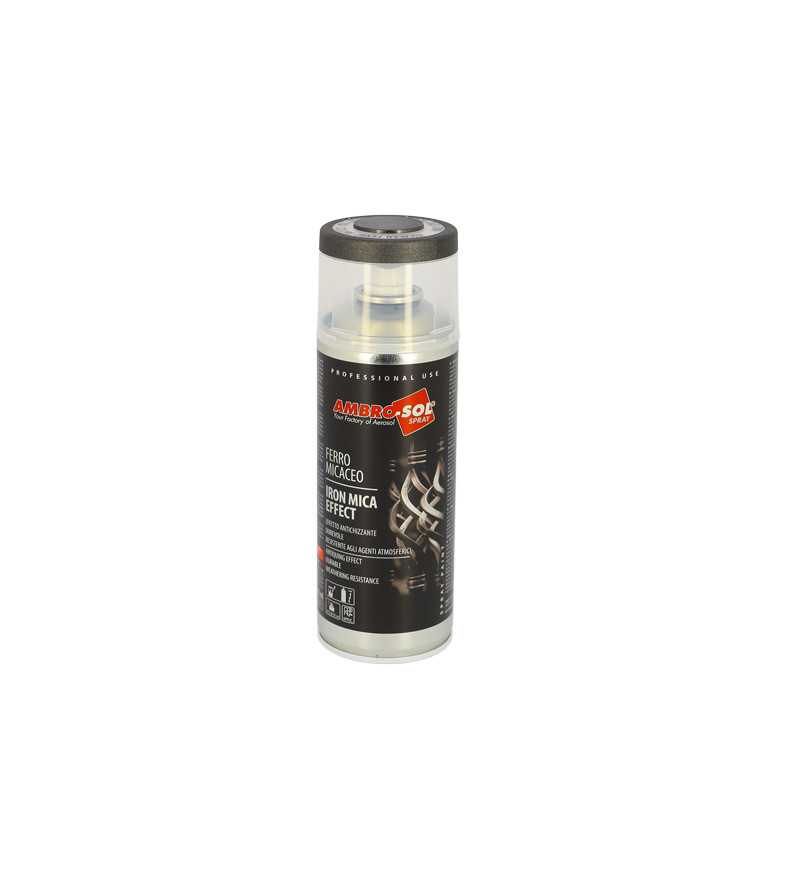 BOMBE PEINTURE AMBRO-SOL EFFET ACIER VINTAGE (AEROSOL 400ML)