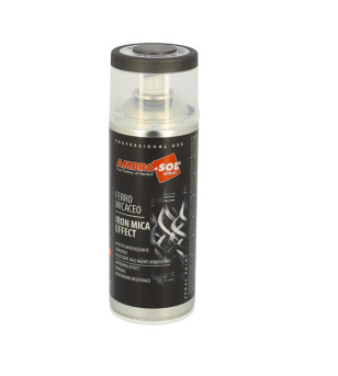 BOMBE PEINTURE AMBRO-SOL EFFET ACIER NOIR GRAPHITE (AEROSOL 400ML)