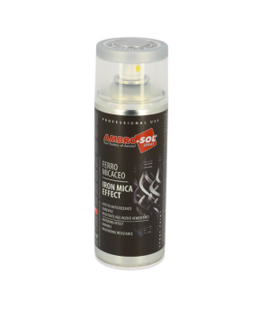 BOMBE PEINTURE AMBRO-SOL EFFET ACIER ARGENT (AEROSOL 400ML)