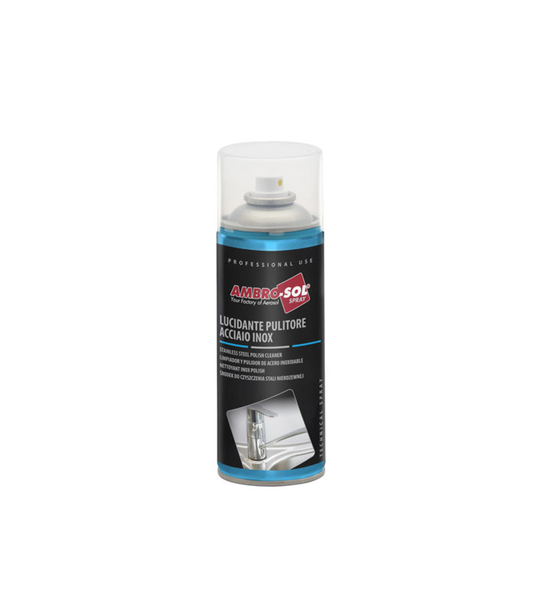NETTOYANT POLISH INOX AMBRO-SOL (AEROSOL 400ML) ATELIER sur le site du spécialiste des deux roues O-TAKET.COM NETTOYANT POLISH INOX AMBRO-SOL (AEROSOL 400ML) ATELIER sur le site du spécialiste des deux roues O-TAKET.COM