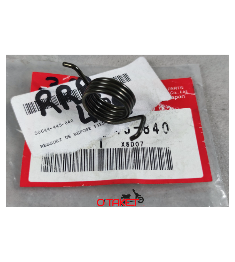 Ressort de retour repose pied CBR/CB/CB Hornet/Big One origine HONDA Accueil sur le site du spécialiste des deux roues O-TAKE...