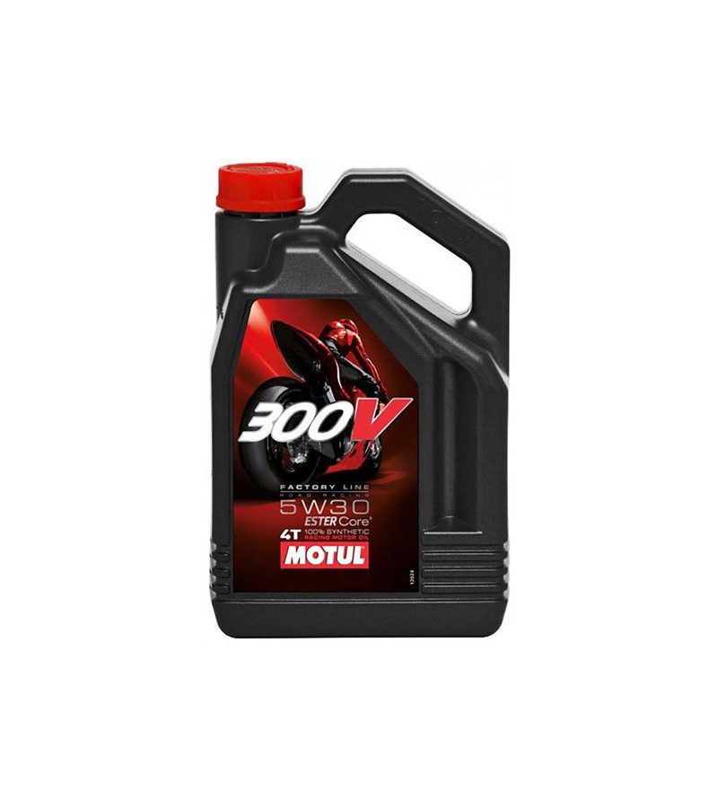 HUILE MOTEUR 4T MOTUL 300V FACTORY LINE 5W30 (4L)