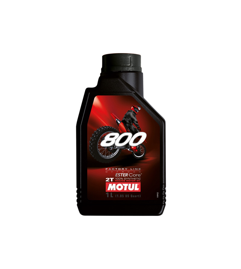HUILE MOTEUR 2T MOTUL 800 FACTORY LINE OFF ROAD (4L)