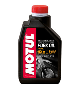 HUILE FOURCHE MOTUL FACTORY LINE 2.5W VERY LIGHT (1L)