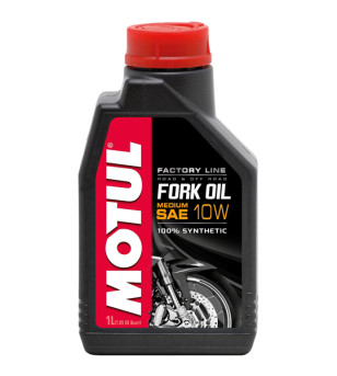 HUILE FOURCHE MOTUL FACTORY LINE 10W MEDIUM (1L)