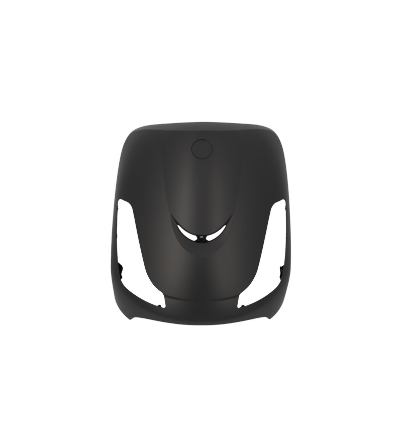 TABLIER AV/FACE AV SCOOTER TUN'R ADAPT. SYM FIDDLE 2 50 4 TEMPS 2008-2021 NOIR MAT (PEINT