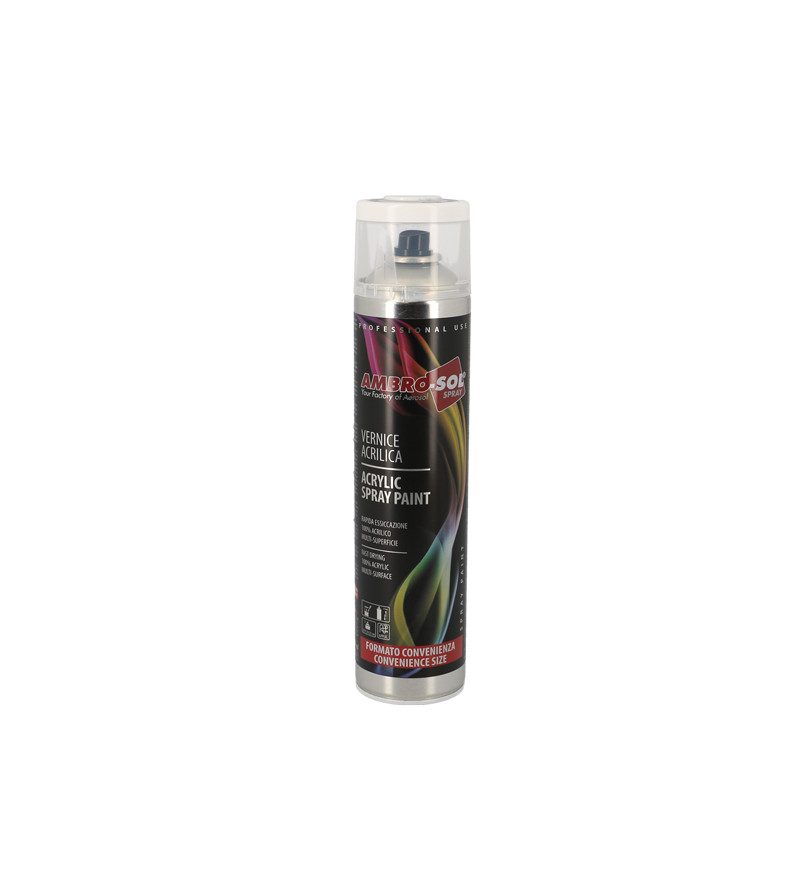 BOMBE PEINTURE AMBRO-SOL RAL 9010 BLANC BRILLANT (AEROSOL 600ML)