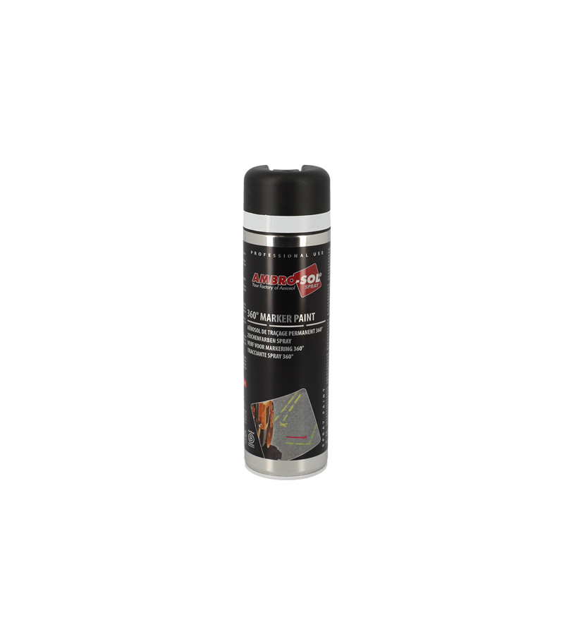 BOMBE PEINTURE AMBRO-SOL TRACAGE BLANC PASTEL (DIFFUSEUR À 360°) (AEROSOL 500ML)