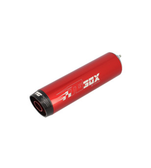 SILENCIEUX/CARTOUCHE MECABOITE TECNIGAS TG BOX - ROUGE BRILLANT