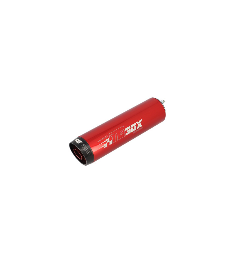 SILENCIEUX/CARTOUCHE MECABOITE TECNIGAS TG BOX - ROUGE BRILLANT