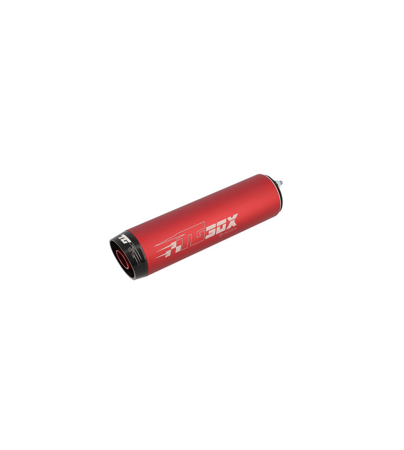 SILENCIEUX/CARTOUCHE MECABOITE TECNIGAS TG BOX - ROUGE MICROSPHERE