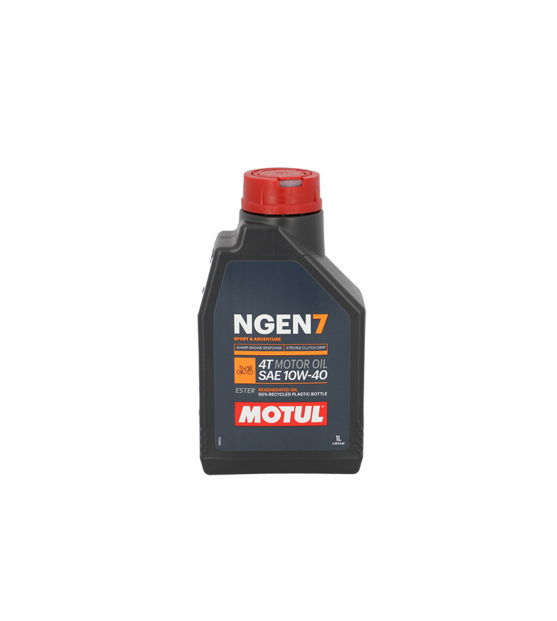 HUILE MOTEUR 4T MOTUL NGEN 7 10W40(1L) ATELIER sur le site du spécialiste des deux roues O-TAKET.COM