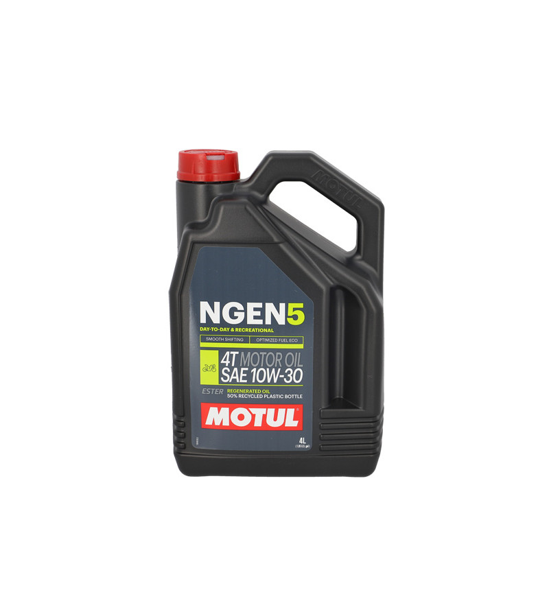 HUILE MOTEUR 4T MOTUL NGEN 5 10W30(4L) ATELIER sur le site du spécialiste des deux roues O-TAKET.COM