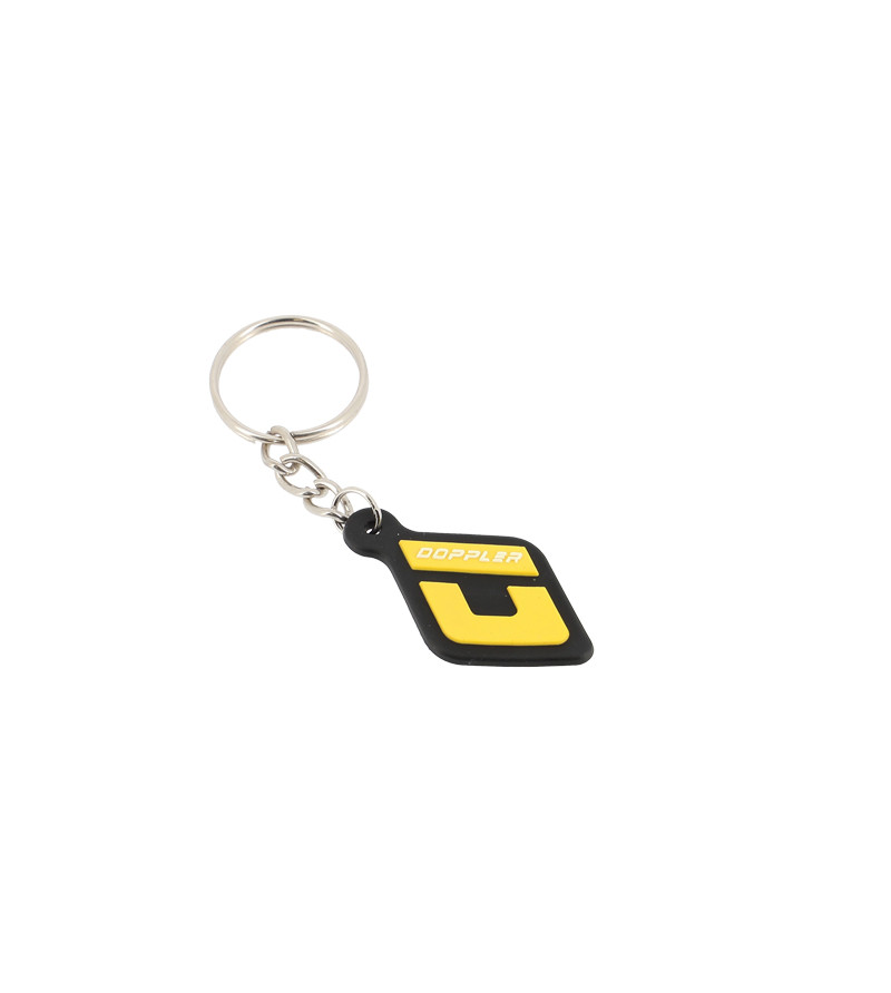 PORTE CLES DOPPLER - JAUNE E-shop sur le site du spécialiste des deux roues O-TAKET.COM