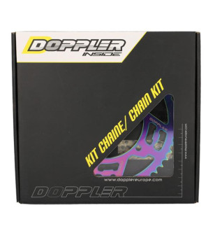 KIT CHAINE DOPPLER ALU ADAPT. SHERCO ENDURO/SM 428 13X53DTS D110 FIX 5 NEOCHROME 50 À BOITE sur le site du spécialiste des de...