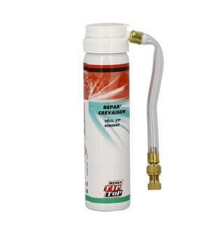 BOMBE ANTI-CREVAISON VELO TIP TOP 75ML (RACCORD VP/VS) ATELIER sur le site du spécialiste des deux roues O-TAKET.COM