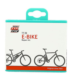 NECESSAIRE REP/RUSTINE TIP TOP TT09 E BIKE (BOITE BROCHABLE) ATELIER sur le site du spécialiste des deux roues O-TAKET.COM