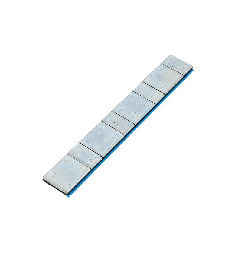 MASSE/PLOMB EQUILIBRAGE ADHESIVE POUR ROUE TIP TOP (BARETTE 4X5GR - 4X10GR) (BOITE DE 100) ATELIER sur le site du spécialiste...
