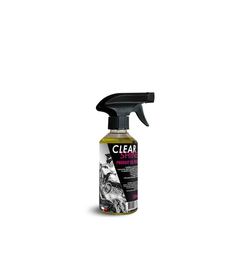PRODUIT DE POSE CLEARSHINE POUR PROTECTION CADRE CLEARPROTECT (250ML) ATELIER sur le site du spécialiste des deux roues O-TAK...