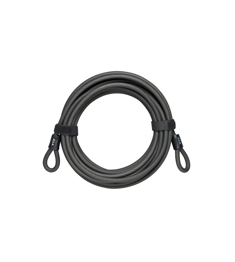 ANTIVOL VELO/SCOOTER/MOTO CABLE MAGASIN AXA DOUBLE LOOP 1000 LONGUEUR 10M DIAMETRE 10