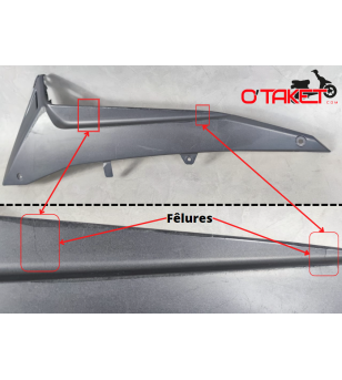 Dessous de tablier gauche T-MAX origine YAMAHA 530 Accueil sur le site du spécialiste des deux roues O-TAKET.COM
