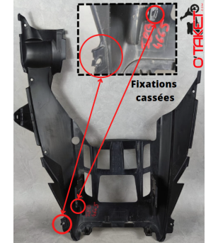 Intérieur de pare-boue T-MAX origine YAMAHA 530 Accueil sur le site du spécialiste des deux roues O-TAKET.COM