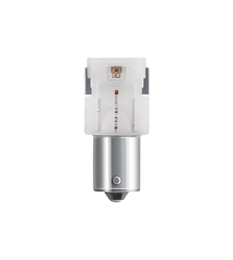 LAMPE/AMPOULE 12V 21W (BA15S) OSRAM* LED ROUGE LEDRIVING CLIGNOTANT/STOP (BLISTER DE 2)