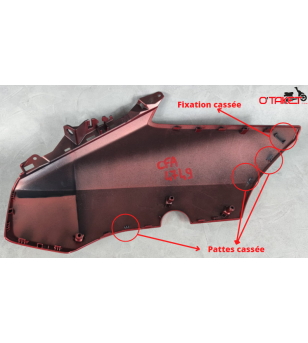 Carénage de face avant/tête de fourche gauche X-MAX origine YAMAHA Accueil sur le site du spécialiste des deux roues O-TAKET.COM