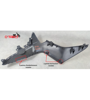 Flanc de carénage gauche X-MAX origine YAMAHA 125/300/400 Accueil sur le site du spécialiste des deux roues O-TAKET.COM