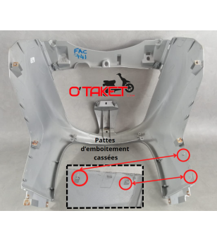 Face avant X-MAX/SKYCRUISER origine YAMAHA/MBK 125/250 Carrosseries sur le site du spécialiste des deux roues O-TAKET.COM