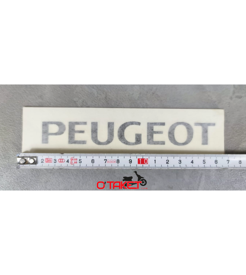 Autocollant de selle PEUGEOT noir 165x40mm Accueil sur le site du spécialiste des deux roues O-TAKET.COM