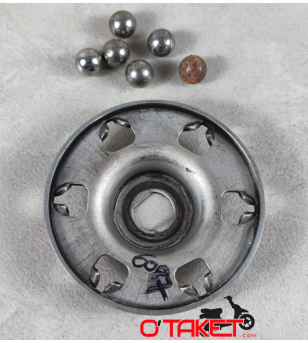 Plateau/Support d'appui avec billes de variateur 103 SP/MVL/VOGUE origine PEUGEOT Accueil sur le site du spécialiste des deux...