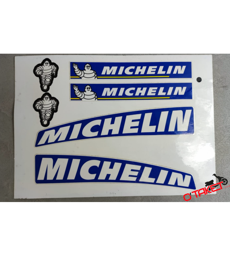 Planche autocollante MICHELIN Accueil sur le site du spécialiste des deux roues O-TAKET.COM