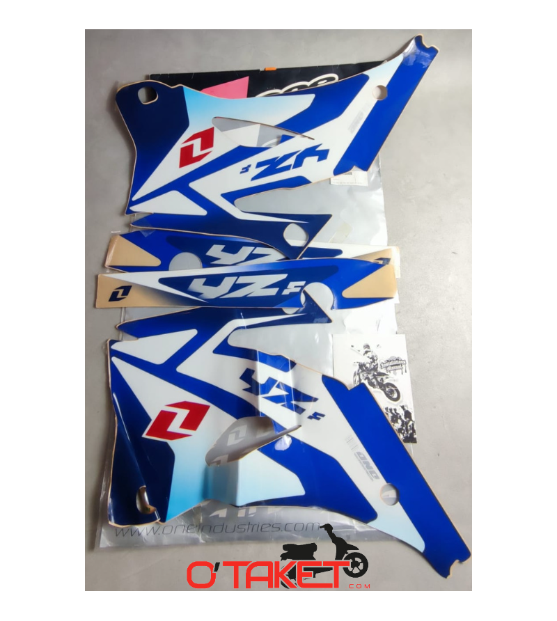 Kit déco ONE INDUSTRIE YZF adaptable YAMAHA 250/450 Accueil sur le site du spécialiste des deux roues O-TAKET.COM