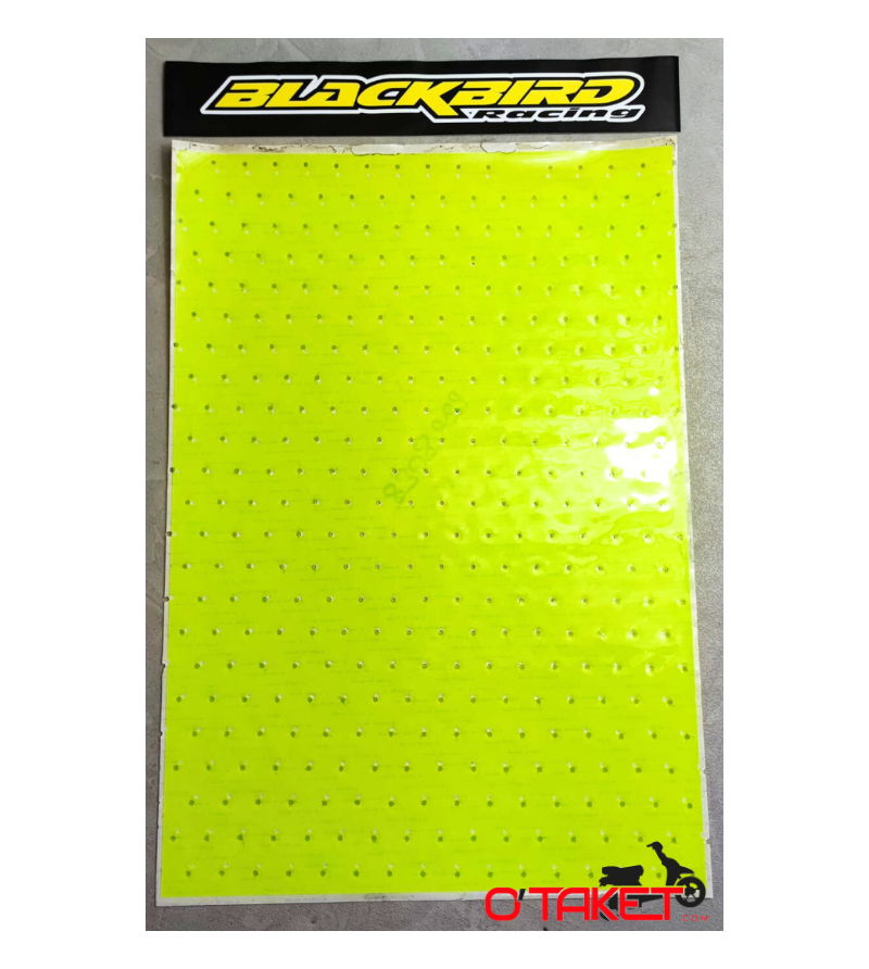 Planche adhésive BLACK BIRD RACING jaune fluo Accueil sur le site du spécialiste des deux roues O-TAKET.COM