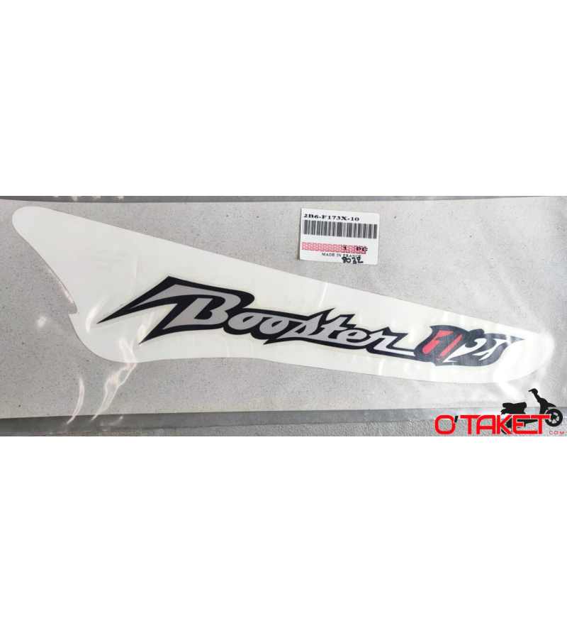 Autocollant/Sticker BOOSTER origine MBK/YAMAHA Accueil sur le site du spécialiste des deux roues O-TAKET.COM