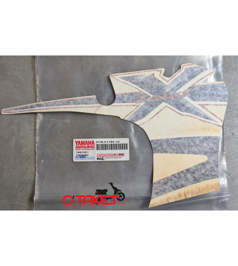Autocollant/sticker de carénage de réservoir droit X-LIMIT origine MBK/YAMAHA Accueil sur le site du spécialiste des deux rou...
