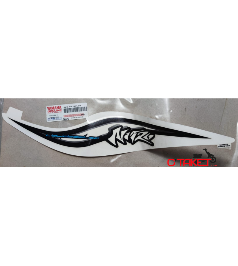 Autocollant/Sticker de coque latéral arrière gauche NITRO origine MBK/YAMAHA Accueil sur le site du spécialiste des deux roue...