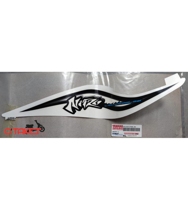 Autocollant/Sticker de coque latéral arrière droit NITRO origine MBK/YAMAHA Accueil sur le site du spécialiste des deux roues...