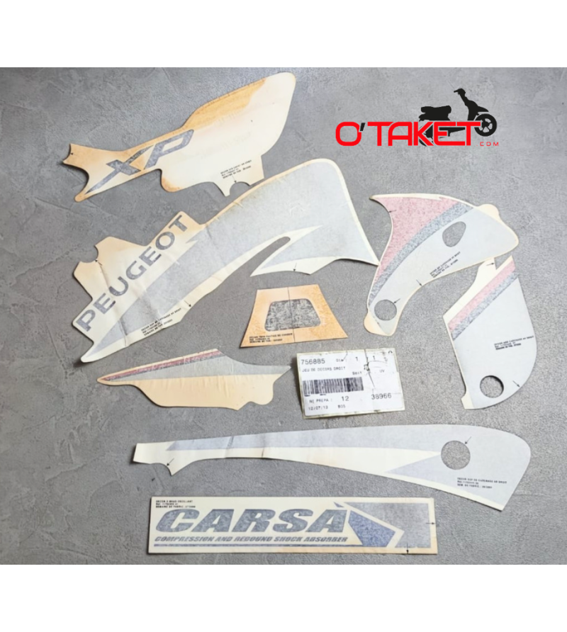 Autocollants/Jeu de décors droit XPS origine PEUGEOT Accueil sur le site du spécialiste des deux roues O-TAKET.COM Autocollants/Jeu de décors droit XPS origine PEUGEOT Accueil sur le site du spécialiste des deux roues O-TAKET.COM