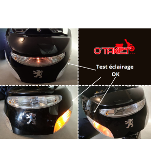 Coque arrière complète avec feu et clignotants ELYSTAR/ELYSEO origine PEUGEOT Accueil sur le site du spécialiste des deux rou...
