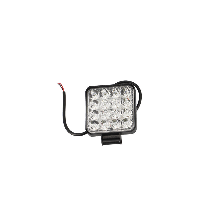 OPTIQUE/PROJECTEUR/ECLAIRAGE ADDITIONNEL TUN'R* 16 LED NOIR ORIENTABLE