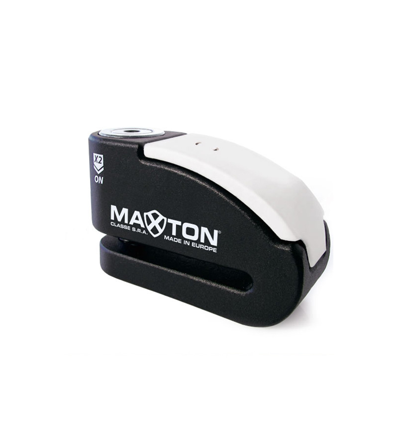 ANTIVOL BLOQUE DISQUE MAXTON MAX15 + ALARME (D.14MM) CLASSE SRA MADE IN EUROPE