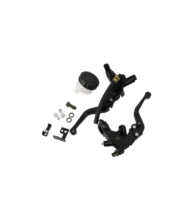 MAITRE CYLINDRE FREIN UNIVERSEL TUN'R RESERVOIR PLAST. BOUCHON+LEVIER EMBRAYAGE - NOIR