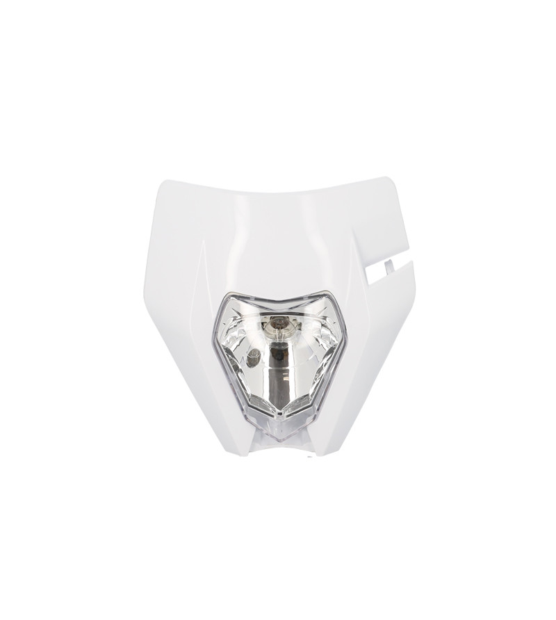 TETE DE FOURCHE MECABOITE TUN'R* TYPE KTM BLANC - AVEC FIXATION